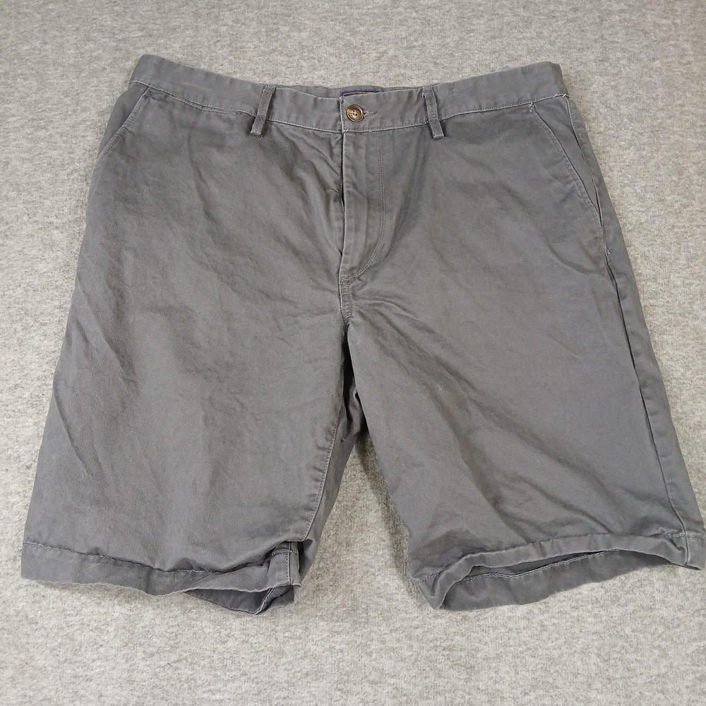Gap Shorts Mens 36 Lived In Short Gray Chino Cotton EUC